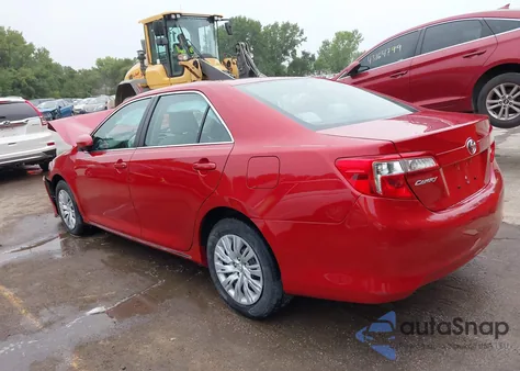 2012 Toyota Camry Le из США, поврежденный, VIN 4T4BF1FK9CR255511